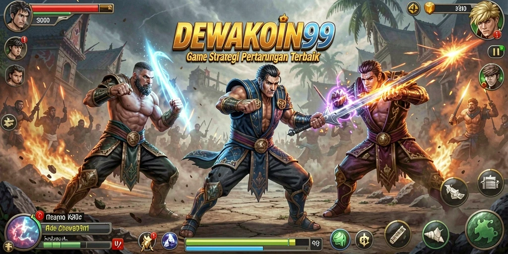 Tampilan menarik dari gameplay DEWAKOIN99 yang seru dan strategis.
