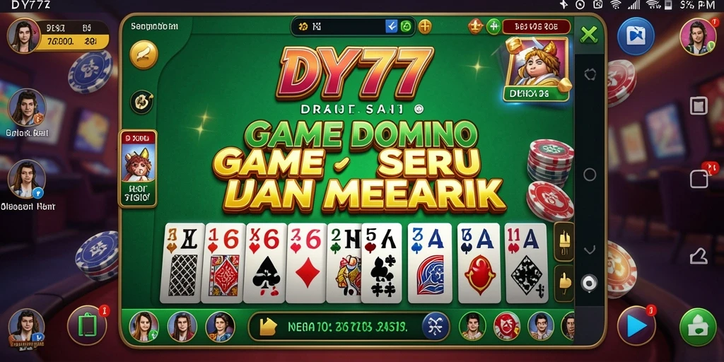 Gameplay seru dari DY777 yang penuh strategi Domino.