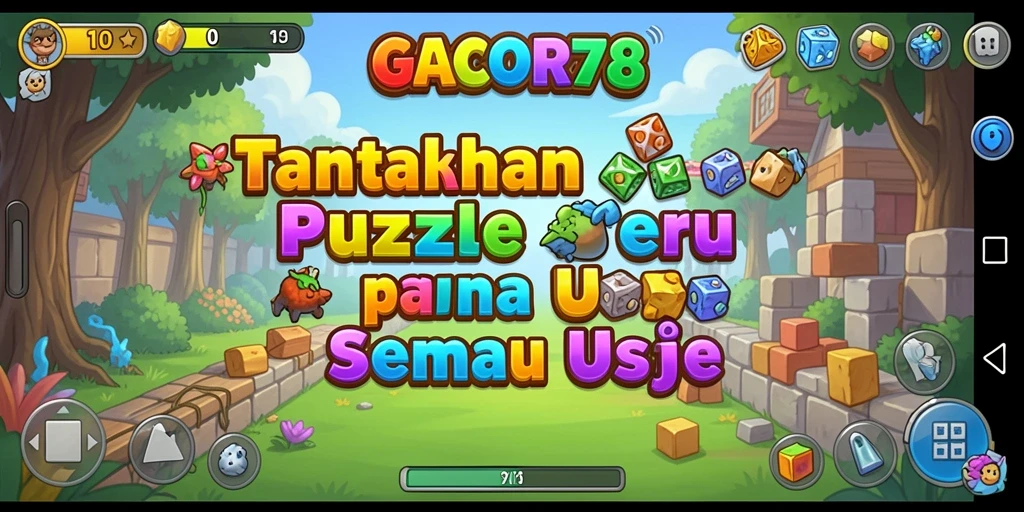 Gameplay Puzzle yang menarik dan menantang di GACOR78.