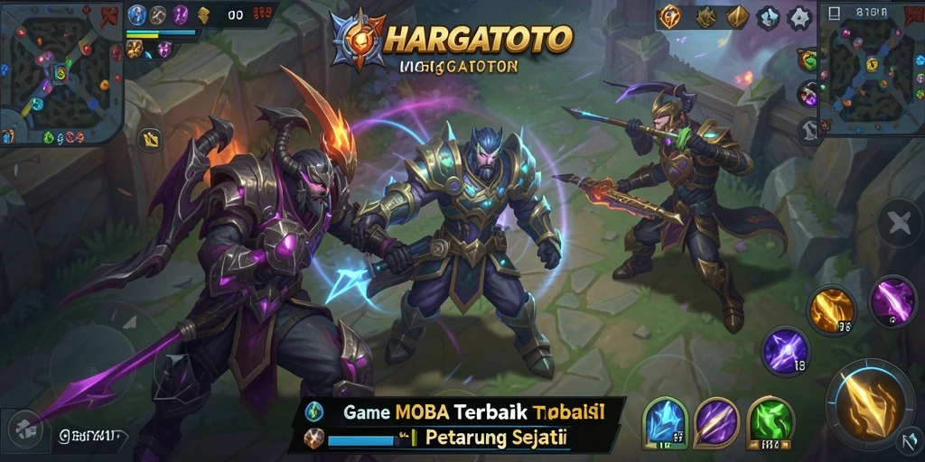 Gameplay seru dan strategi menarik di HARGATOTO.