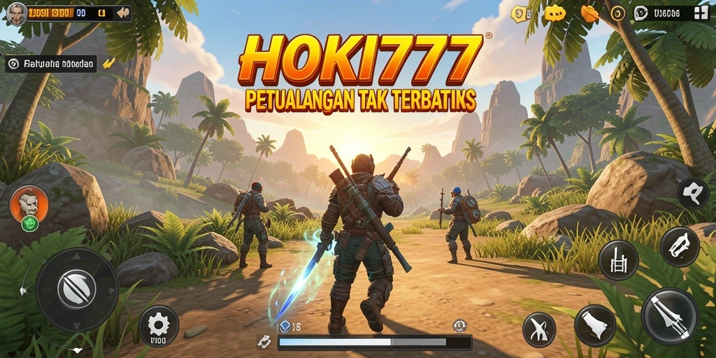 Tangkapan layar HOKI777 menampilkan aksi seru di dunia terbuka.