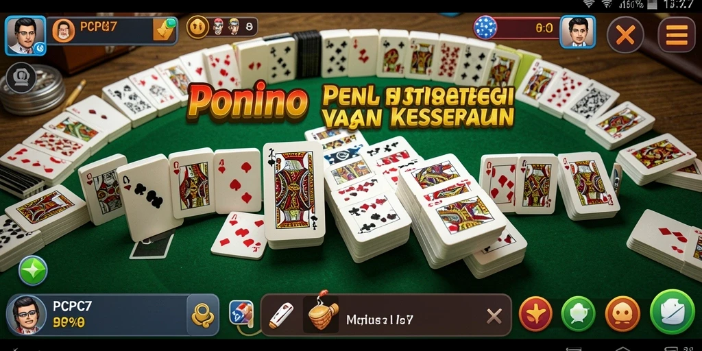 Tampilan gameplay menarik dari permainan Domino PCPC7.