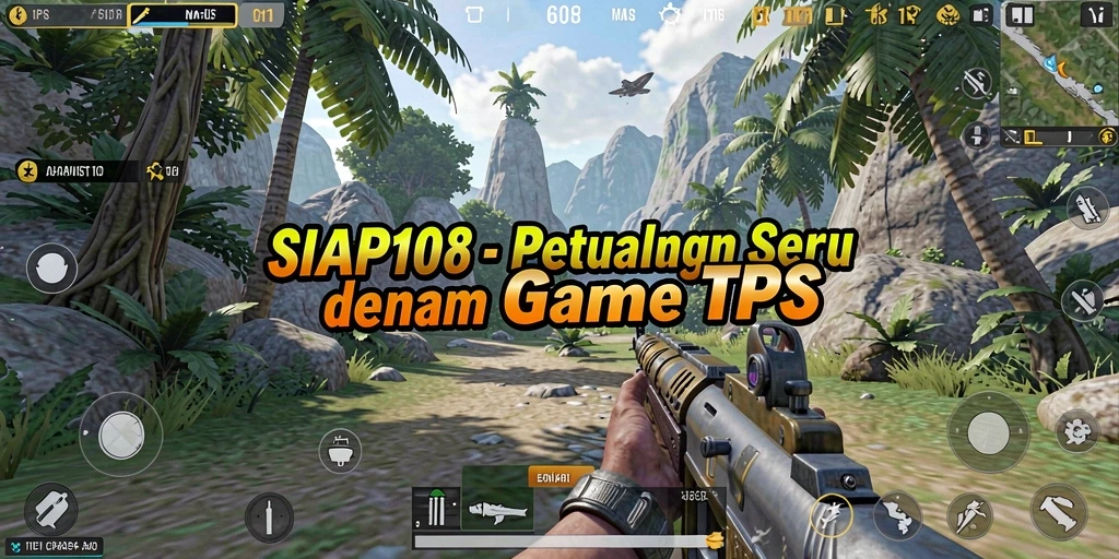 Screenshot gameplay SIAP108 yang menampilkan momen seru dalam TPS.