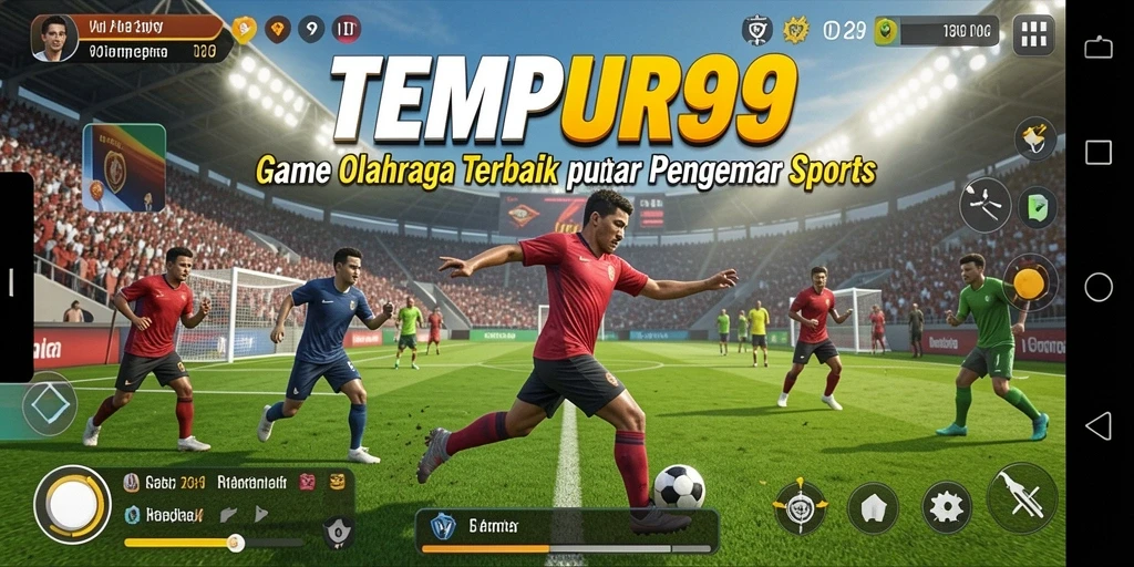 Tampilan gameplay seru dan menegangkan dari TEMPUR99.